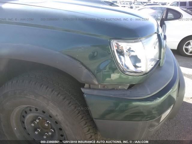 JT3GN86R3X0120894 - 1999 TOYOTA 4RUNNER SR5 GREEN photo 6