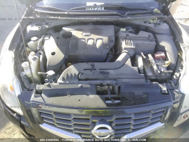 1N4AL24E19C159172 - 2009 NISSAN ALTIMA 2.5S BLACK photo 10