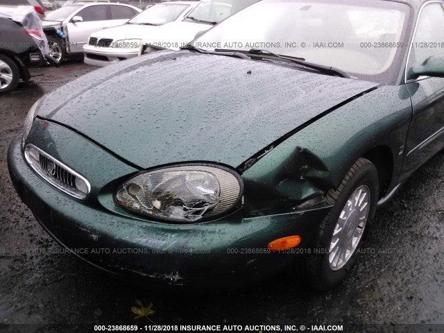 1MEFM53S5XG613112 - 1999 MERCURY SABLE LS GREEN photo 6