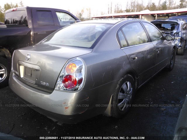 1N4AL11D83C209823 - 2003 NISSAN ALTIMA S/SL BROWN photo 4