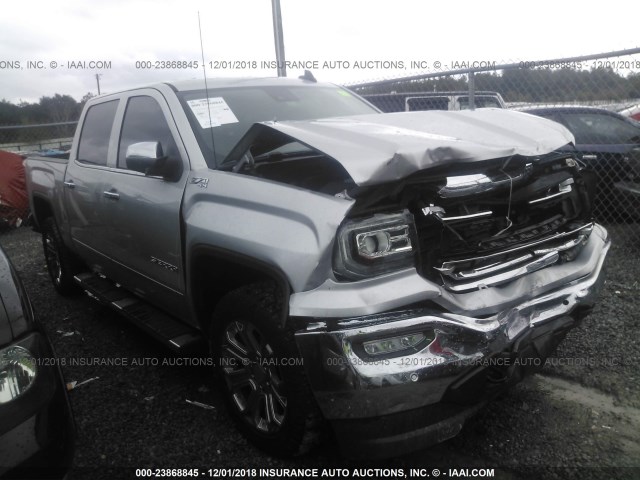 3GTU2NEC8HG139733 - 2017 GMC SIERRA K1500 SLT SILVER photo 1