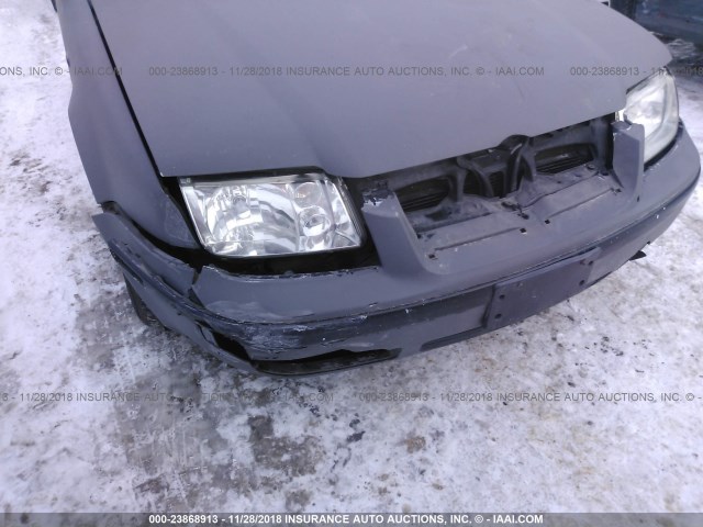 3VWPD69M91M123335 - 2001 VOLKSWAGEN JETTA WOLFSBURG 灰色 照片 6