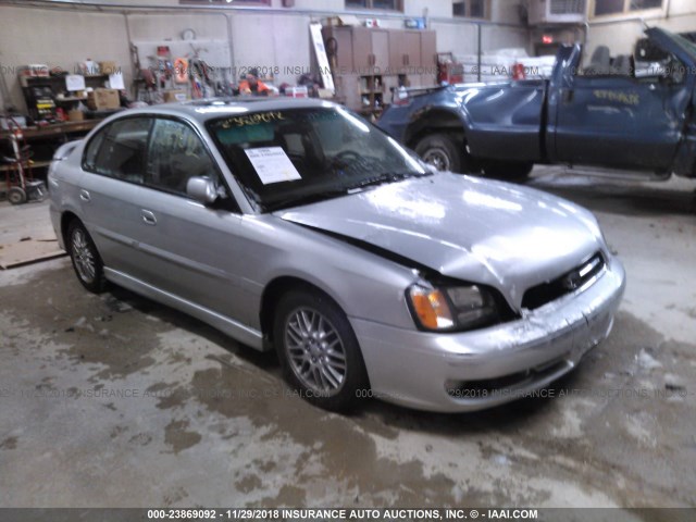 4S3BE645627215234 - 2002 SUBARU LEGACY GT SILVER photo 1