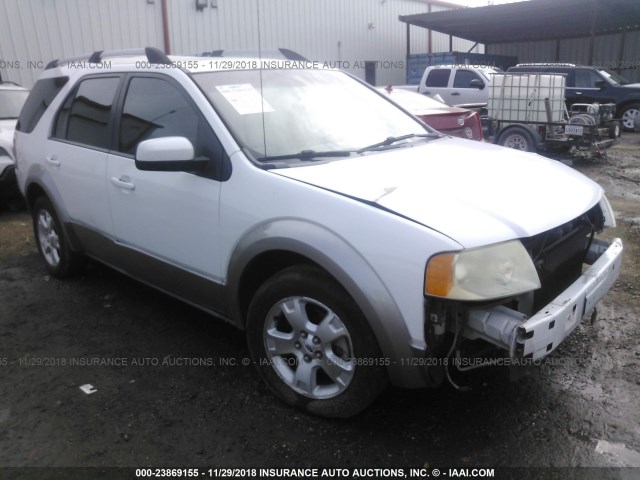 1FMZK02177GA12750 - 2007 FORD FREESTYLE SEL WHITE photo 1