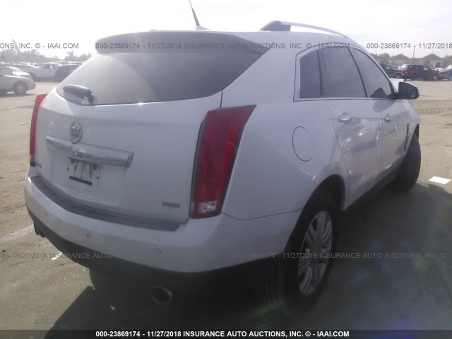 3GYFNAE37CS553577 - 2012 CADILLAC SRX LUXURY COLLECTION WHITE photo 4