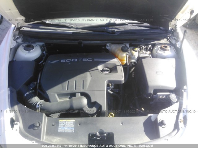 1G1ZH57B484294911 - 2008 CHEVROLET MALIBU 1LT 白色 照片 10
