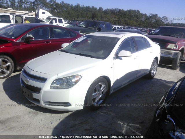 1G1ZH57B484294911 - 2008 CHEVROLET MALIBU 1LT 白色 照片 2