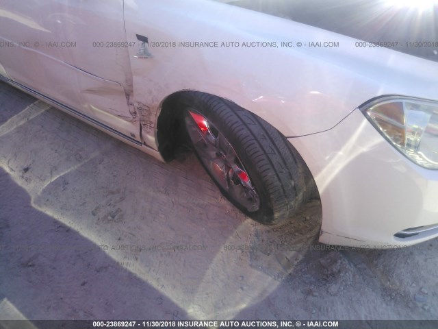 1G1ZH57B484294911 - 2008 CHEVROLET MALIBU 1LT 白色 照片 6
