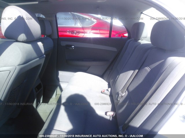 1G1ZH57B484294911 - 2008 CHEVROLET MALIBU 1LT 白色 照片 8