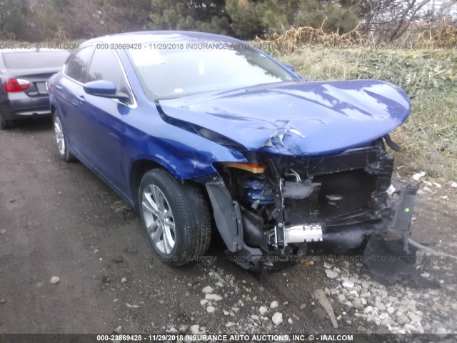 1C3CCCAB4FN653064 - 2015 CHRYSLER 200 LIMITED BLUE photo 6