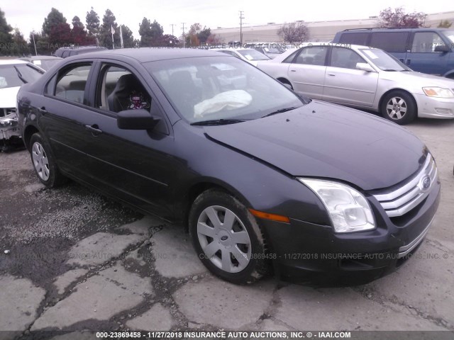 3FAHP06Z87R132637 - 2007 FORD FUSION S GRAY photo 1