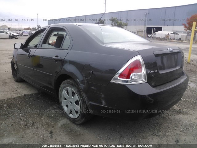 3FAHP06Z87R132637 - 2007 FORD FUSION S GRAY photo 3