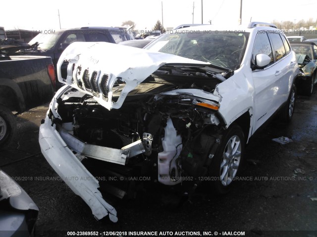 1C4PJLCS8FW643034 - 2015 JEEP CHEROKEE LATITUDE WHITE photo 6