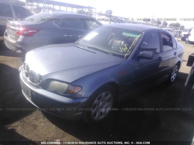 WBAAZ33485KP91526 - 2005 BMW 325 IS SULEV GRAY photo 2