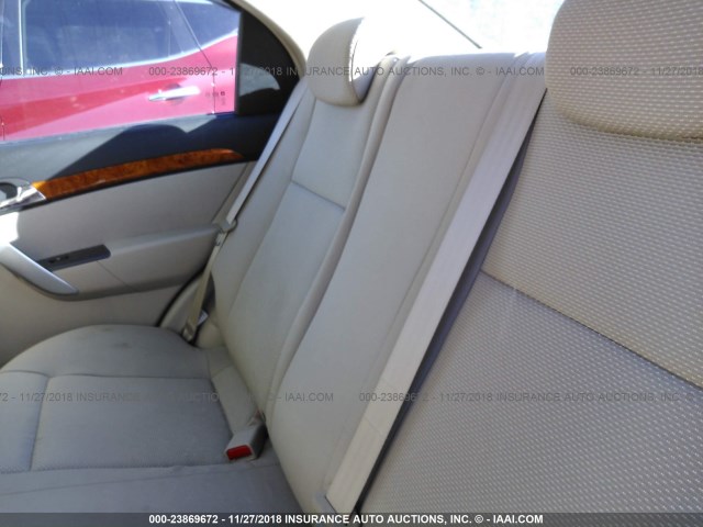 KL1TD5DE3AB073896 - 2010 CHEVROLET AVEO LS/LT BURGUNDY photo 8