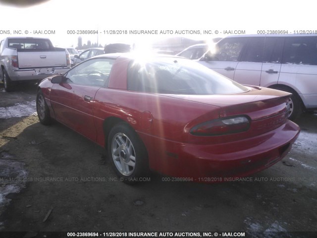 2G1FP22K5T2160418 - 1996 CHEVROLET CAMARO RS RED photo 3