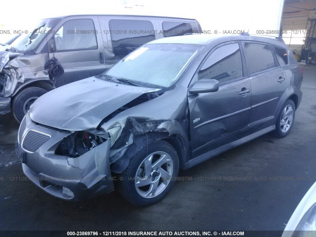 5Y2SL67887Z440908 - 2007 PONTIAC VIBE GRAY photo 2