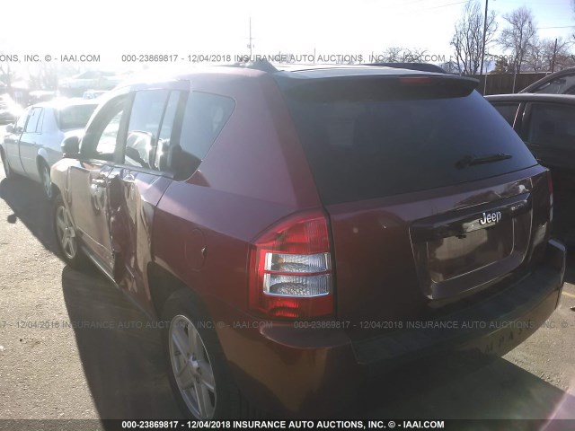 1J4NT4FBXAD578334 - 2010 JEEP COMPASS SPORT RED photo 6