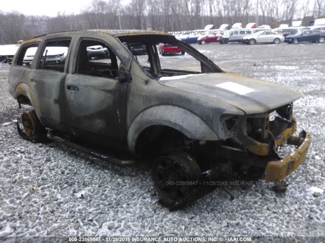 1D8HB38P87F553777 - 2007 DODGE DURANGO SXT MAROON photo 1