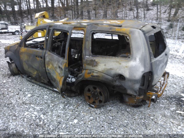 1D8HB38P87F553777 - 2007 DODGE DURANGO SXT MAROON photo 3