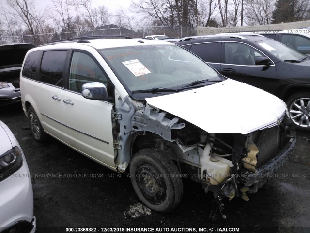 2A8HR64XX9R574412 - 2009 CHRYSLER TOWN & COUNTRY LIMITED WHITE photo 1