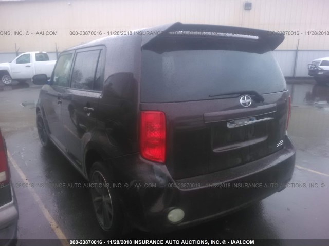 JTLKE50E381023530 - 2008 TOYOTA SCION XB Bənövşəyi foto 3