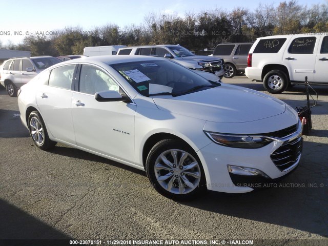 1G1ZD5ST5KF110955 - 2019 CHEVROLET 4 DOOR  WHITE photo 1