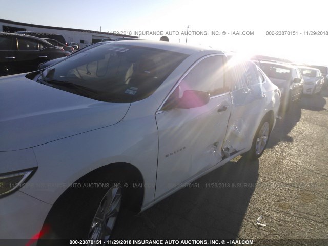 1G1ZD5ST5KF110955 - 2019 CHEVROLET 4 DOOR  WHITE photo 6