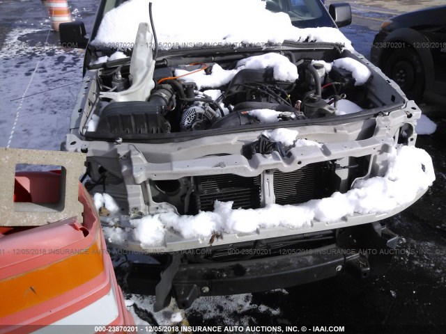 1FMEU73E67UA71776 - 2007 FORD EXPLORER XLT SILVER photo 6