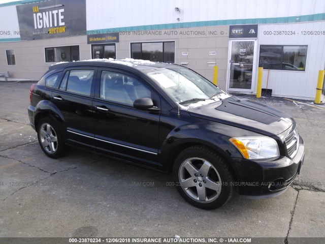 1B3HB78K27D324695 - 2007 DODGE CALIBER R/T BLACK photo 1