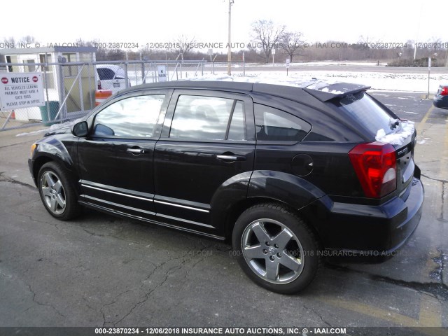 1B3HB78K27D324695 - 2007 DODGE CALIBER R/T BLACK photo 3