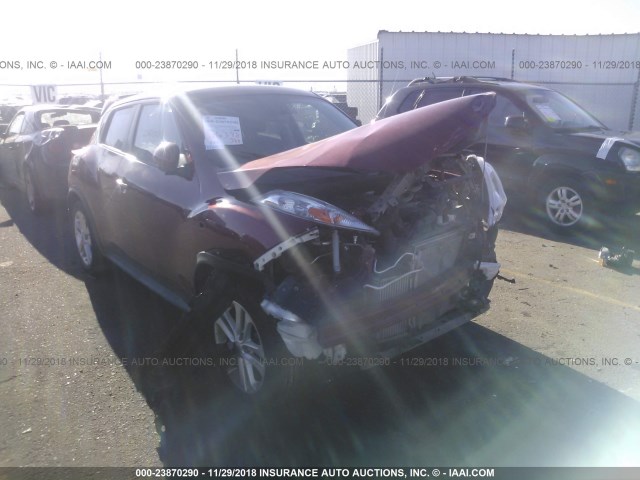 JN8AF5MV0DT218082 - 2013 NISSAN JUKE S/SV/SL RED photo 6