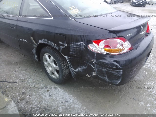 2T1CF28P12C599928 - 2002 TOYOTA CAMRY SOLARA SE/SLE Қара фото 6