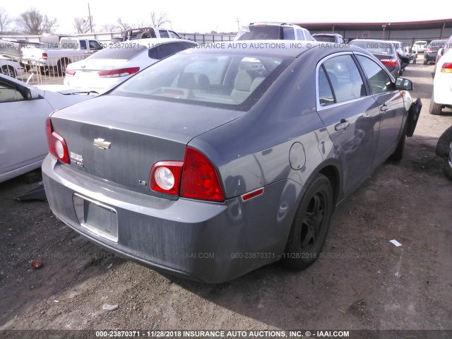 1G1ZG57BX8F199471 - 2008 CHEVROLET MALIBU LS 灰色 照片 4