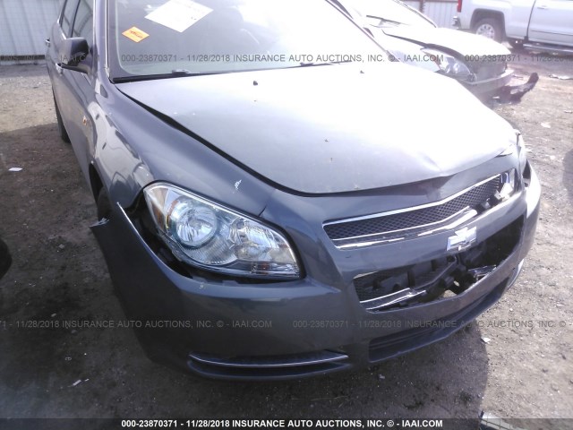 1G1ZG57BX8F199471 - 2008 CHEVROLET MALIBU LS 灰色 照片 6
