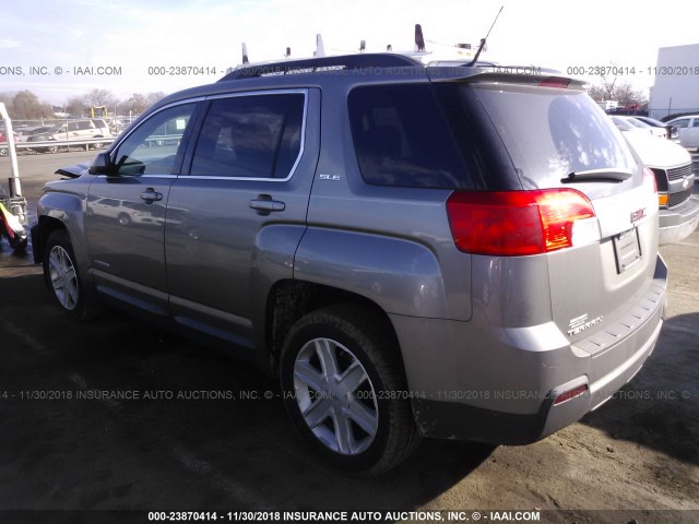 2GKALSEK2C6337187 - 2012 GMC TERRAIN SLE GRAY photo 3