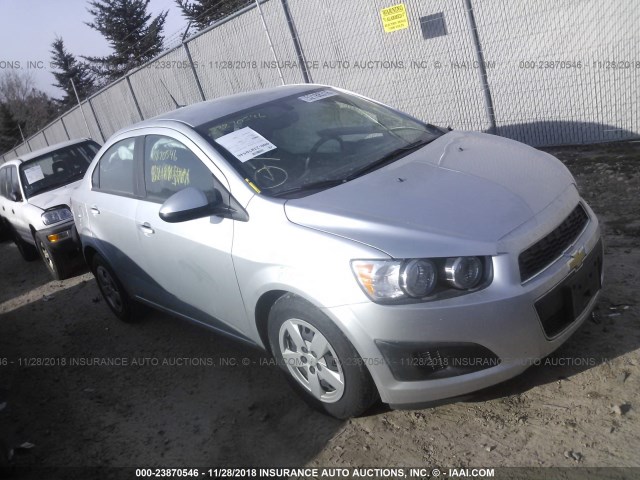 1G1JA5SH3E4234529 - 2014 CHEVROLET SONIC LS 银色 照片 1