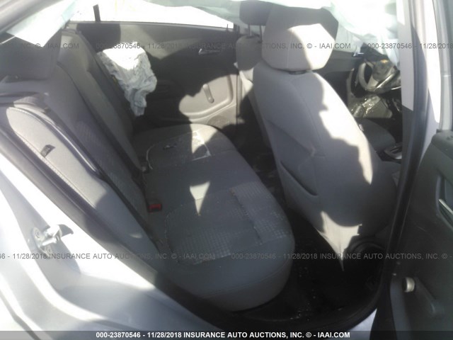 1G1JA5SH3E4234529 - 2014 CHEVROLET SONIC LS 银色 照片 8