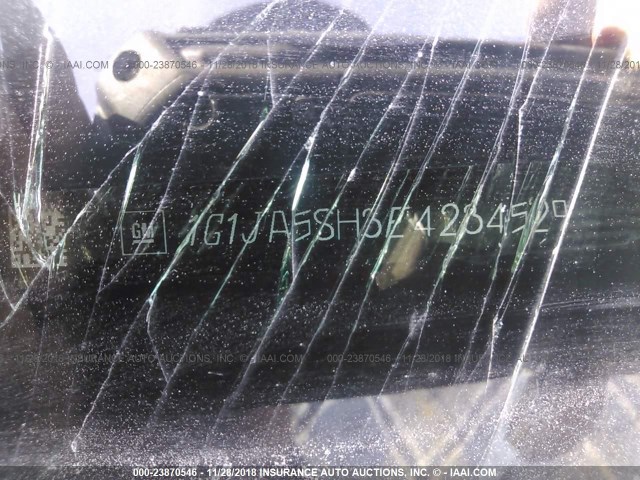 1G1JA5SH3E4234529 - 2014 CHEVROLET SONIC LS 银色 照片 9