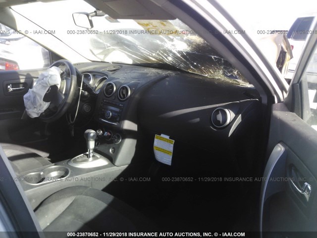 JN8AS5MVXBW678146 - 2011 NISSAN ROGUE S/SV/KROM SILVER photo 5