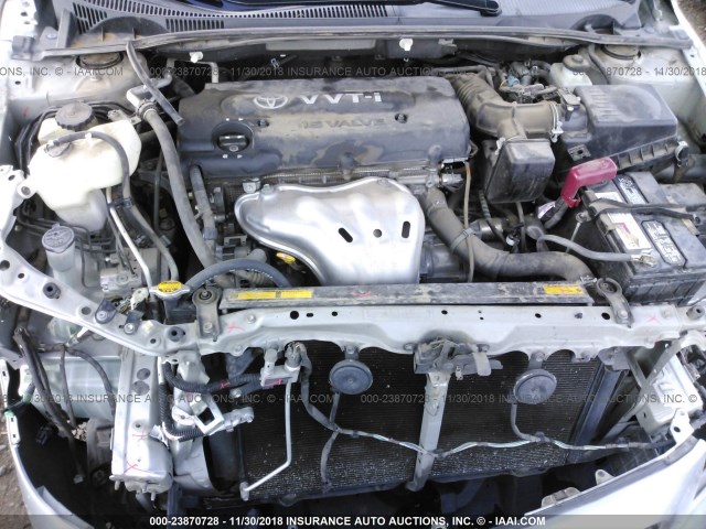 JTKDE167880267288 - 2008 TOYOTA SCION TC 银色 照片 10