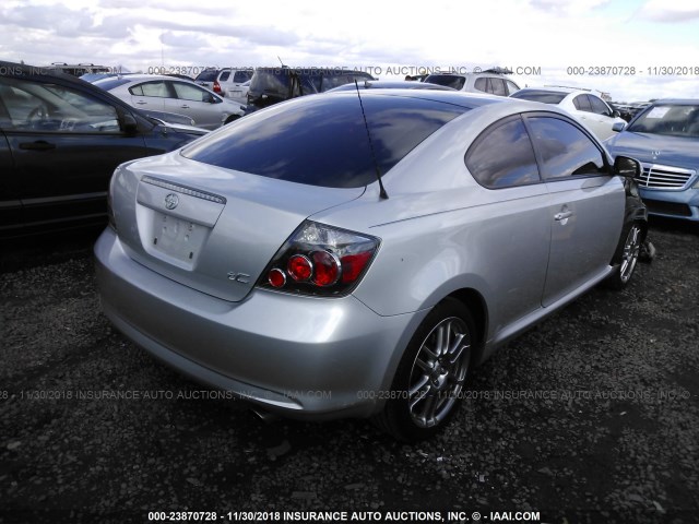 JTKDE167880267288 - 2008 TOYOTA SCION TC 银色 照片 4