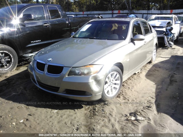 WBAVA335X7KX76935 - 2007 BMW 328 I TAN photo 2