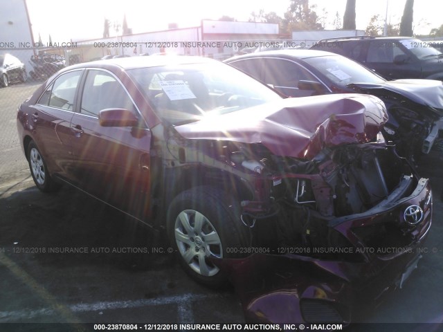 4T4BF3EK6AR039688 - 2010 TOYOTA CAMRY SE/LE/XLE RED photo 1