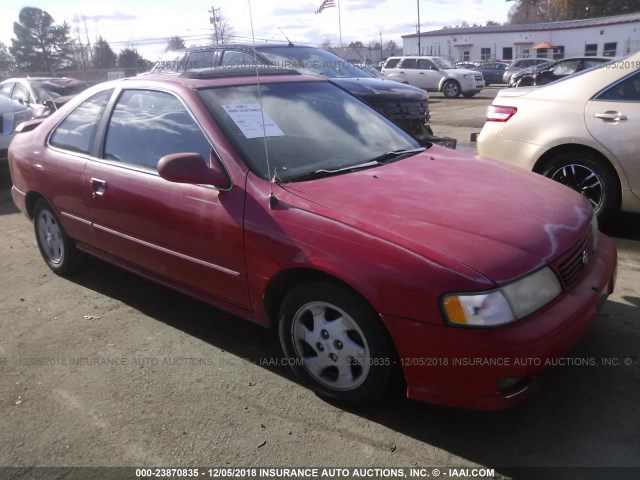 1N4AB42D6TC502610 - 1996 NISSAN 200SX SE RED photo 1