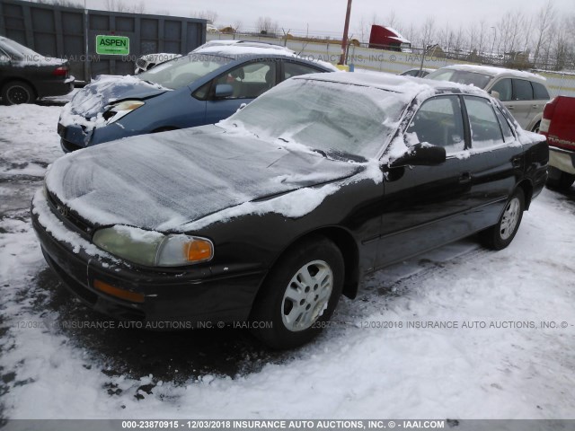 JT2BG12K7T0347864 - 1996 TOYOTA CAMRY DX/LE/XLE BLACK photo 2