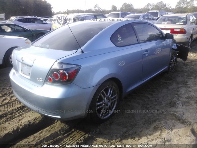JTKDE167480226771 - 2008 TOYOTA SCION TC 浅蓝色 照片 4
