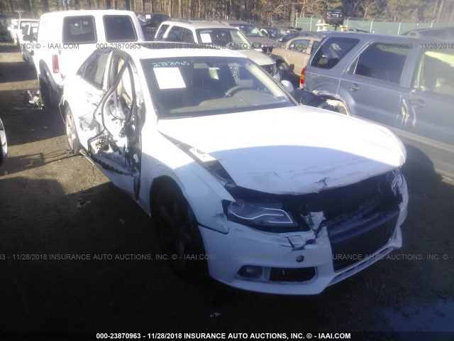 WAUMF78K49N036494 - 2009 AUDI A4 PRESTIGE WHITE photo 1