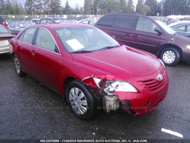 JTNBE46K773095994 - 2007 TOYOTA CAMRY NEW GENERAT CE/LE/XLE/SE RED photo 1