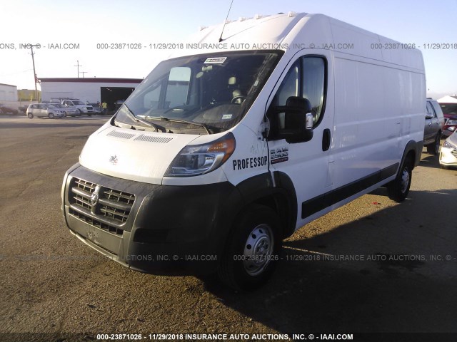 3C6TRVDGXJE106012 - 2018 RAM PROMASTER 2500 2500 HIGH WHITE photo 2